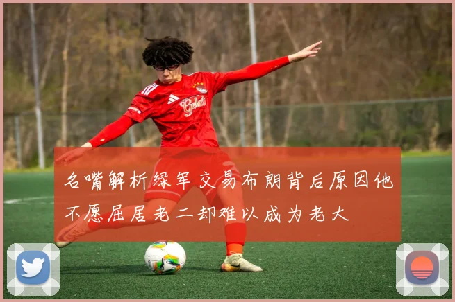 名嘴解析绿军交易布朗背后原因他不愿屈居老二却难以成为老大